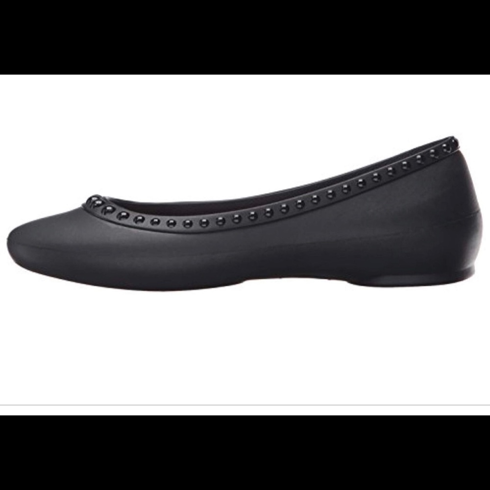 Crocs™ Women's Black Lina Luxe Ballet Flat